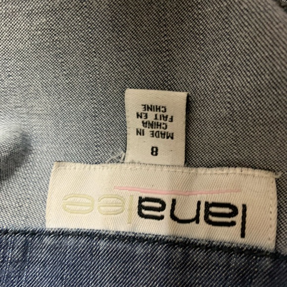 Laura Blue Denim embroidered Jacket Size 8 - Picture 10 of 16